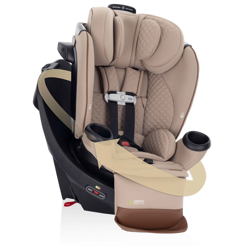 360° Rotation Convertible Child Car Seat