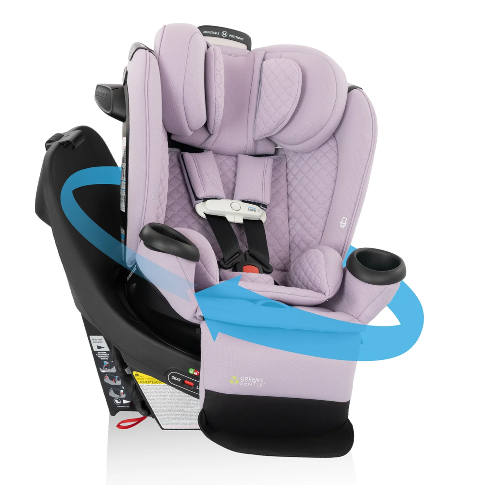 360° Rotation Convertible Child Car Seat